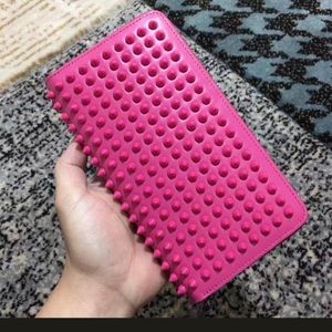 Beautiful Wallet with Rivets